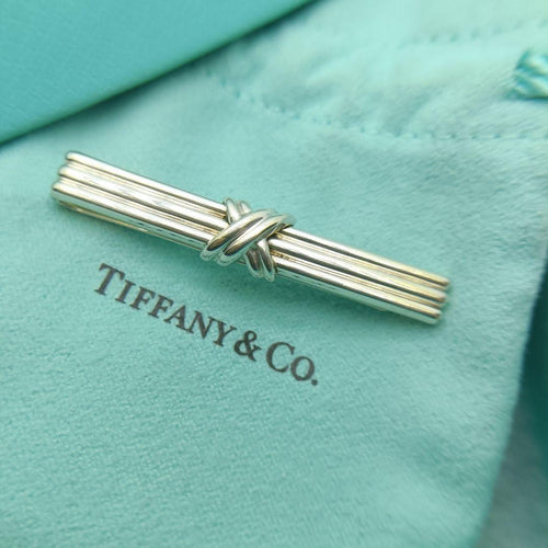 Tiffany Tie Pins Clips 925
