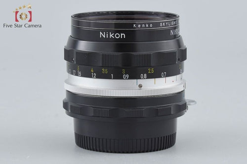 Nikon Lens (Single Focus) Nikkor-H Auto F/3.5