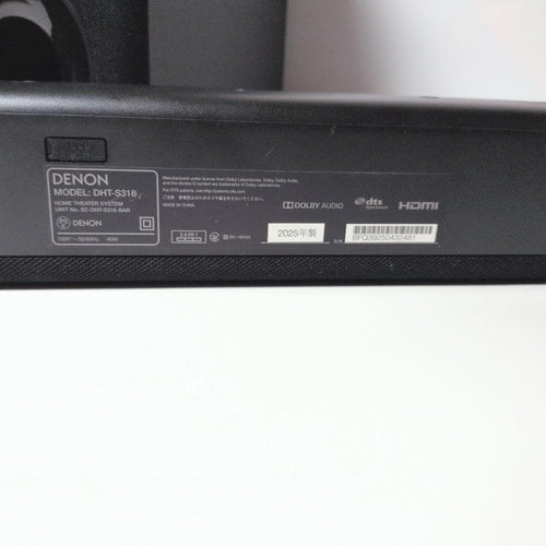 Denon Surround Speakers, Rear Soundbars Dht-S316 2025