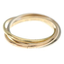 Cartier Ring 750Yg/Pg/Wg #48