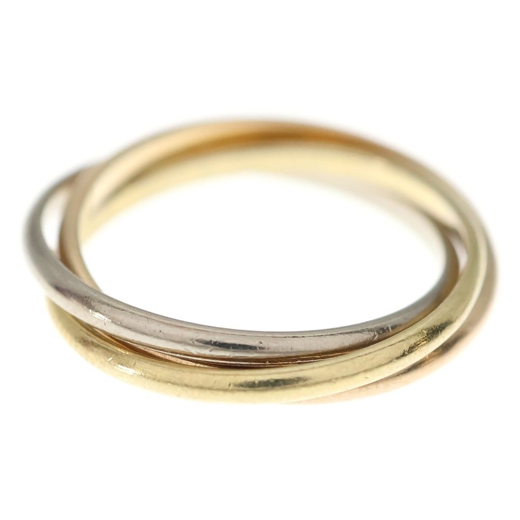 Cartier Ring 750Yg/Pg/Wg #48