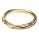 Cartier Ring 750Yg/Pg/Wg #48