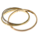 Cartier Ring 750Yg/Pg/Wg #48