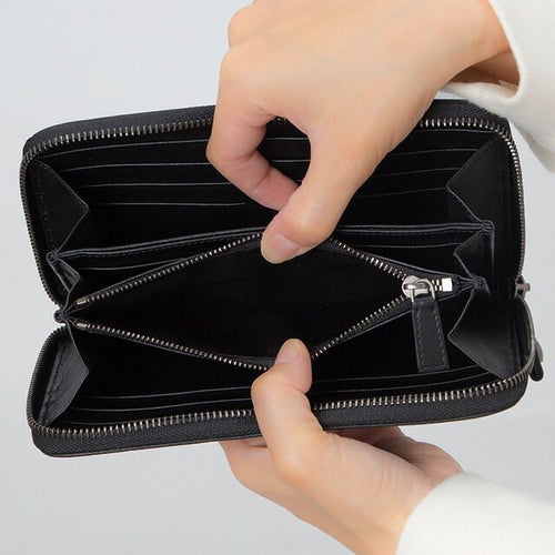 Bvlgari Long Wallet 36968 Blk