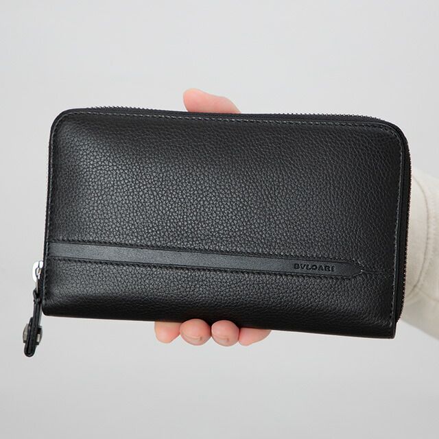 Bvlgari Long Wallet 36968 Blk