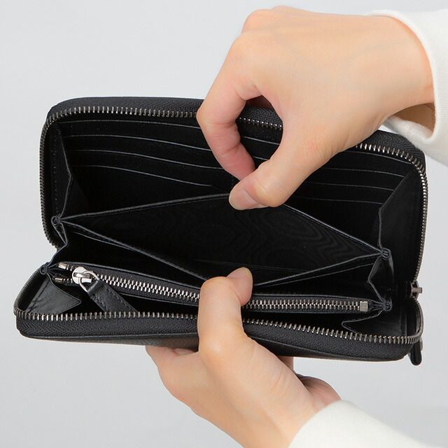 Bvlgari Long Wallet 36968 Blk