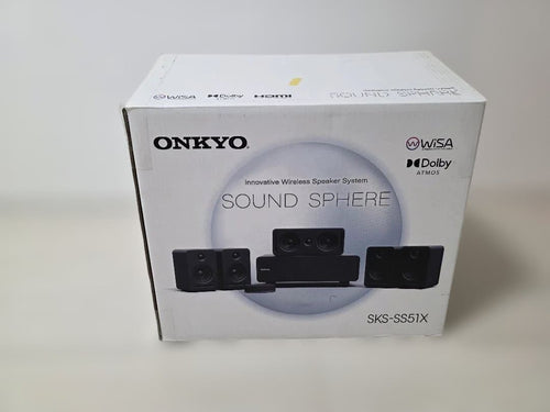 Onkyo Surround Speakers, Rear Soundbars Sound Sphere 5.1Ch Sks-Ss51X