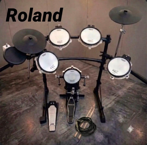 Roland Electronic Drums Cy-12R Pd-80 Kd-80 Fd-7