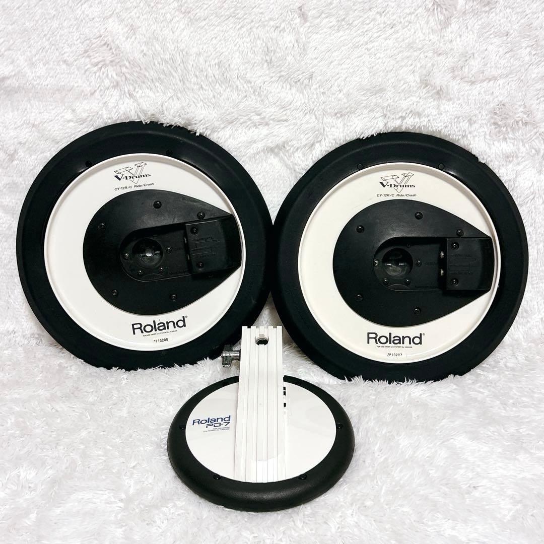 Roland Electronic Drums Cy-12R Pd-80 Kd-80 Fd-7