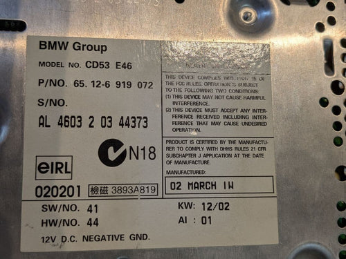 Bmw Tuner E46 318I Cd