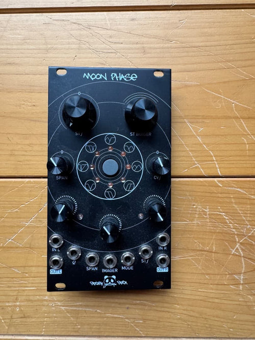 Modular Synthesizer Patching Panda Moon Phase