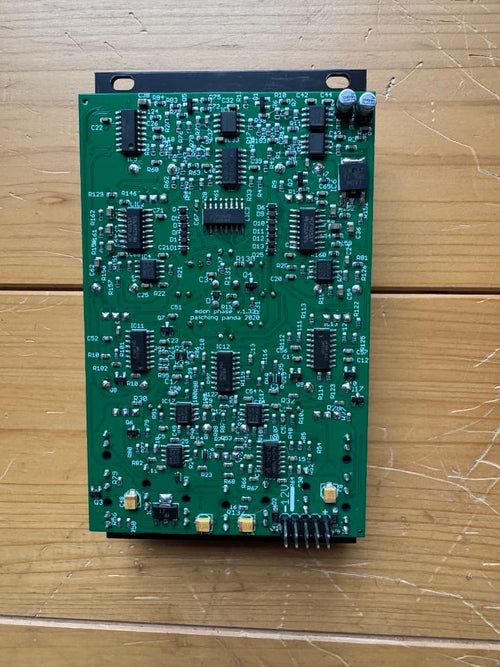Modular Synthesizer Patching Panda Moon Phase