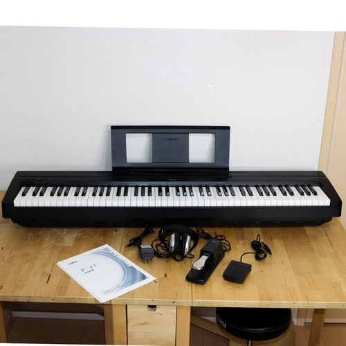 Yamaha Keyboards Digital Pianos P-45B 2022