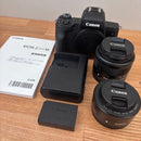 Canon Mirrorless Interchangeable Lips Eos Kiss M