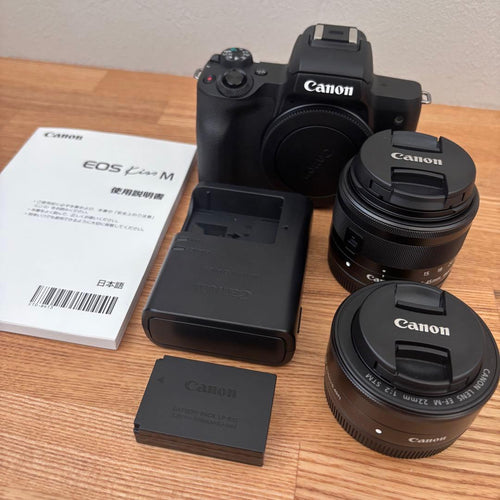 Canon Mirrorless Interchangeable Lips Eos Kiss M