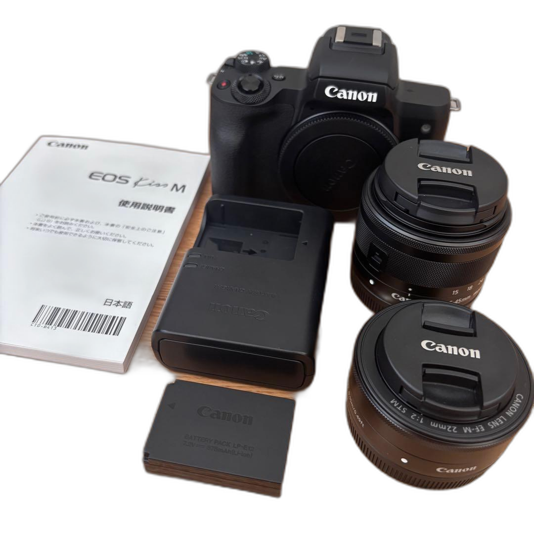 Canon Mirrorless Interchangeable Lips Eos Kiss M