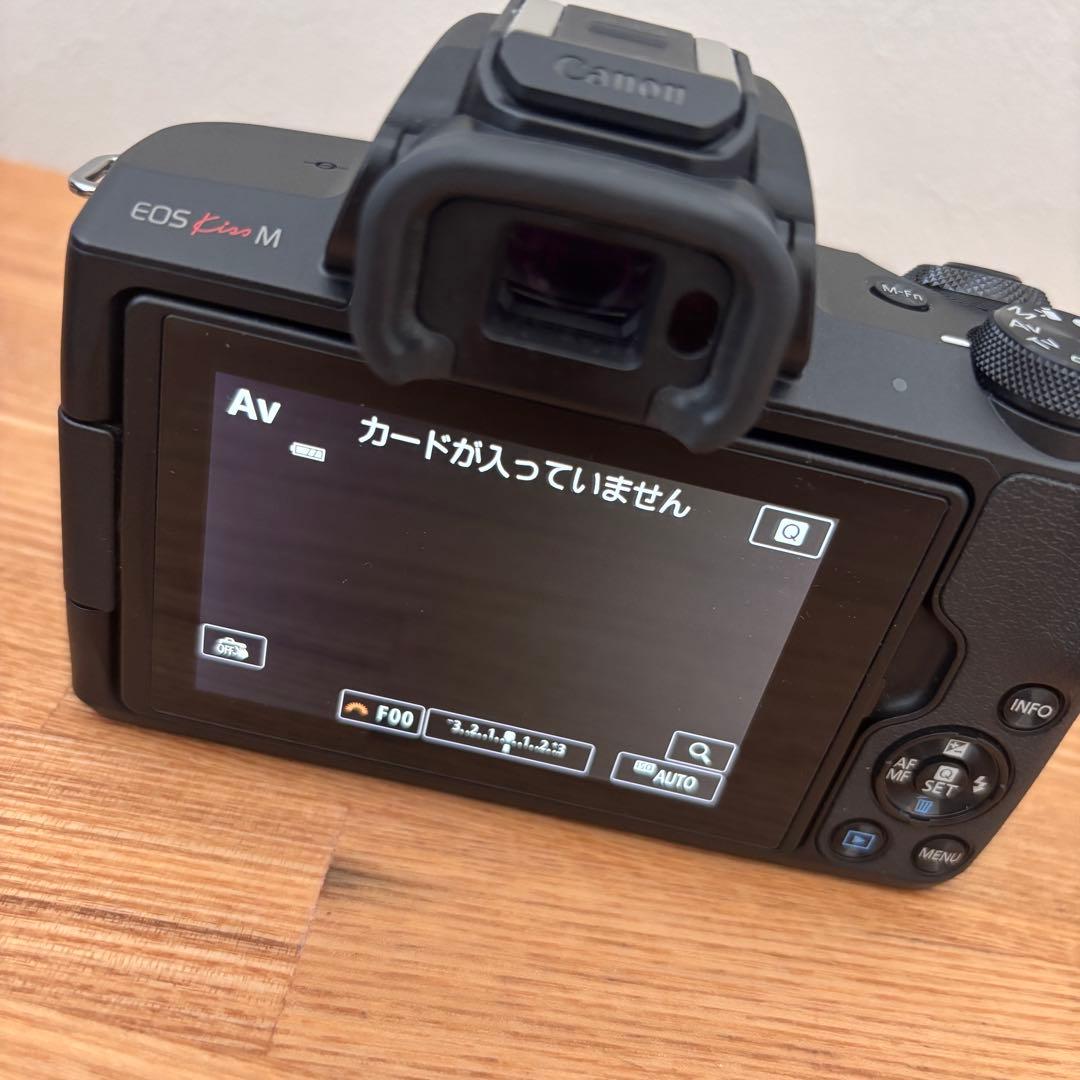 Canon Mirrorless Interchangeable Lips Eos Kiss M