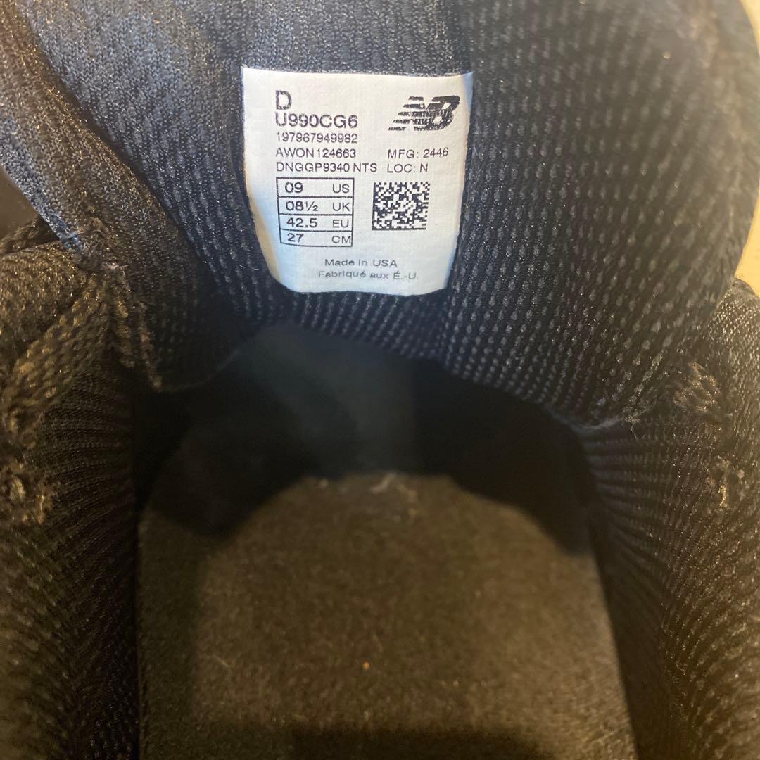 Comme Des Garcons Homme Sneakers Home New Balance 990V6