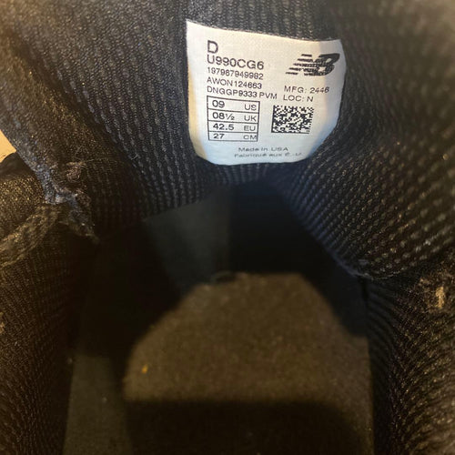 Comme Des Garcons Homme Sneakers Home New Balance 990V6