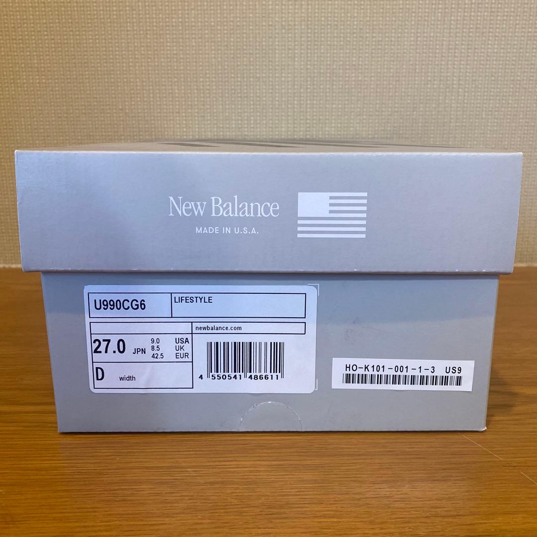 Comme Des Garcons Homme Sneakers Home New Balance 990V6