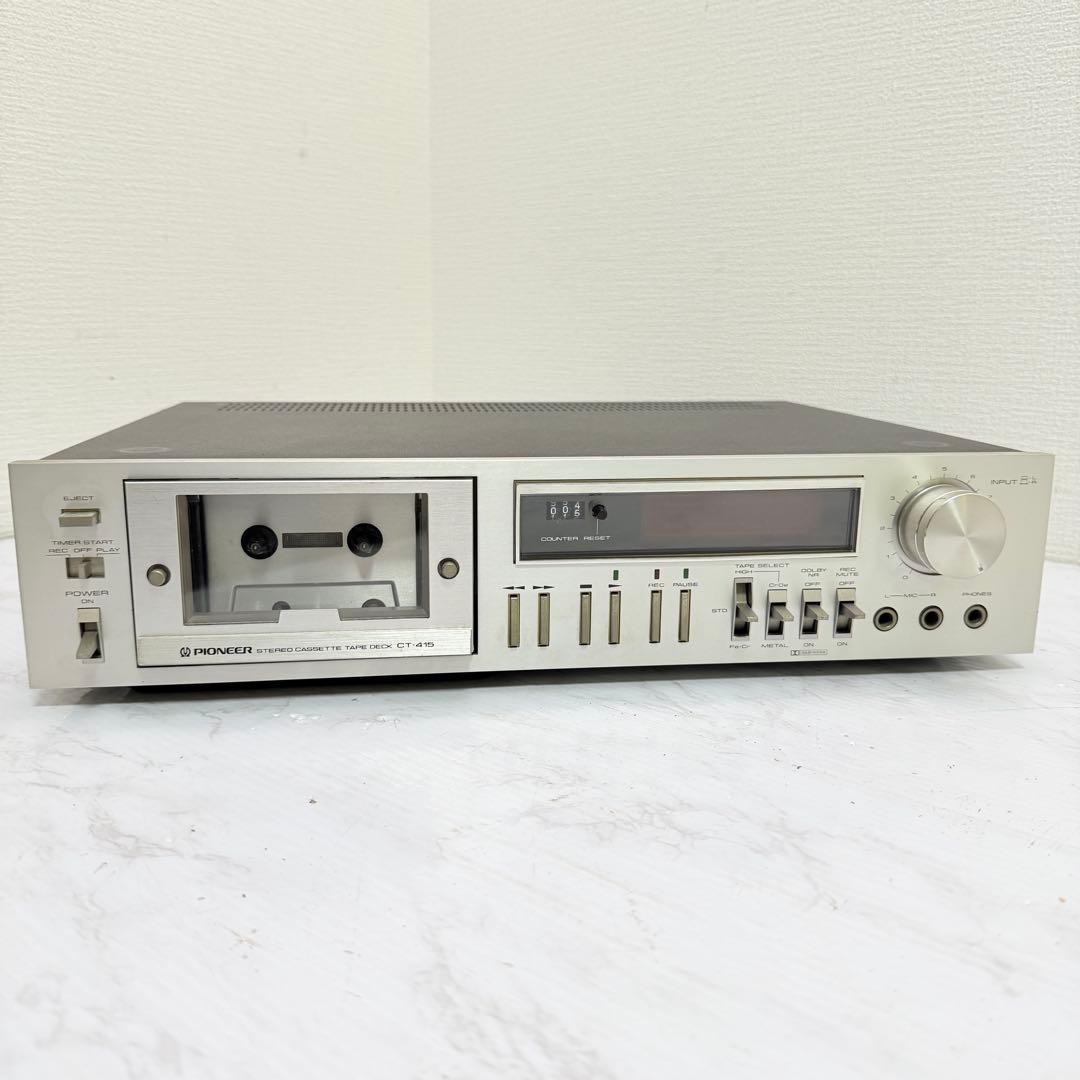 Pioneer Cd, Md Cassette Decks Ct-415