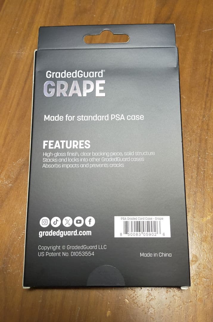 Supply Accessories Goods Gradedguard "Grape" Psa