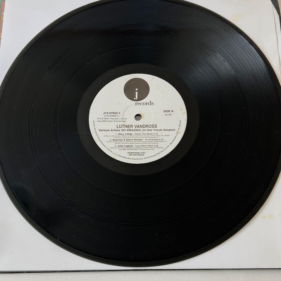 Overseas Music Luther Vandross So Amazing Va Lp