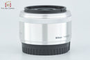 Nikon Lens (Single Focus) 1 Nikkor F/1.8