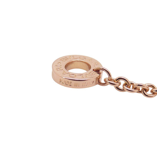 Bvlgari Necklace 5P 0.14Ct K18Pg