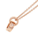 Bvlgari Necklace 5P 0.14Ct K18Pg