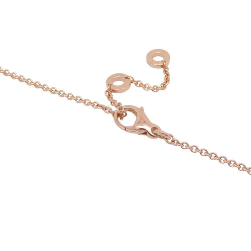 Bvlgari Necklace 5P 0.14Ct K18Pg