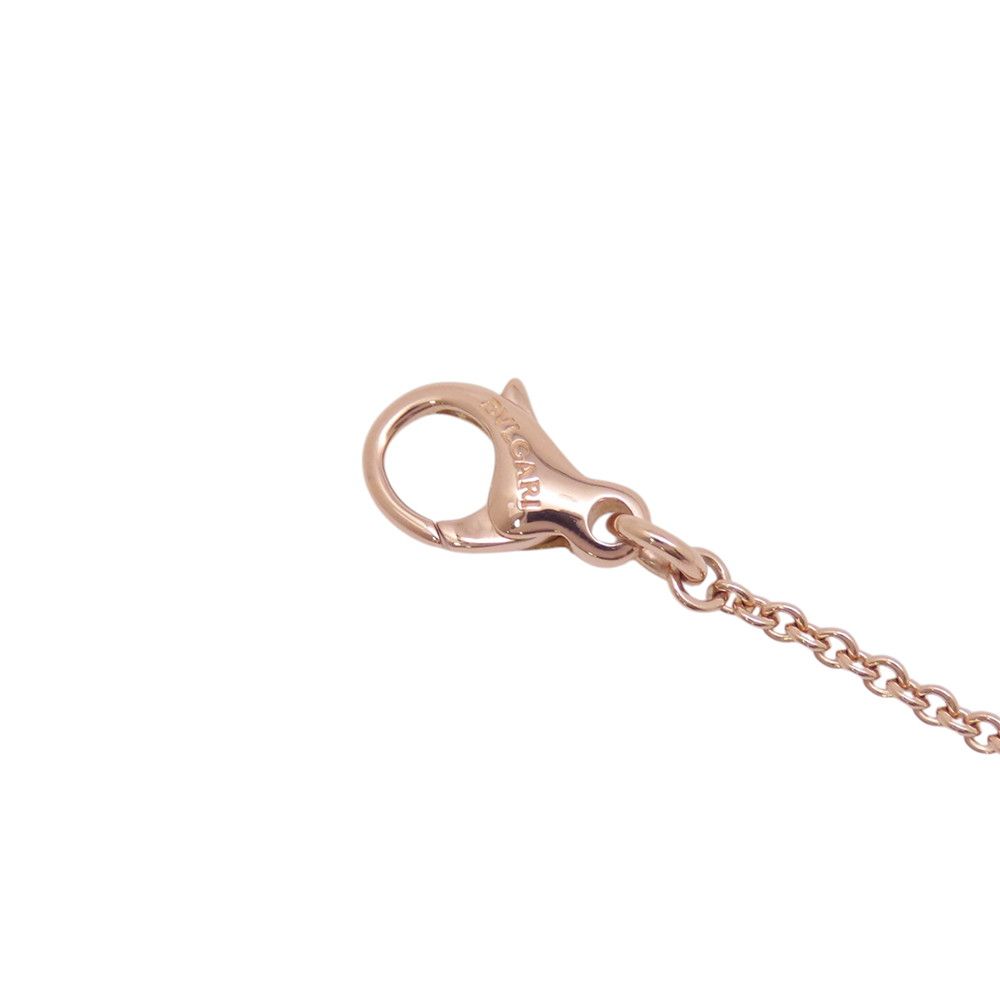 Bvlgari Necklace 5P 0.14Ct K18Pg