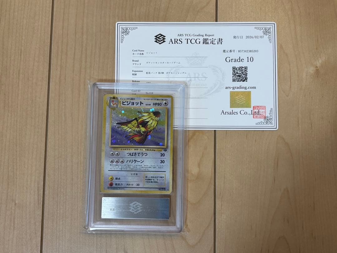 Pokemon Card Game Ars10 Psa10