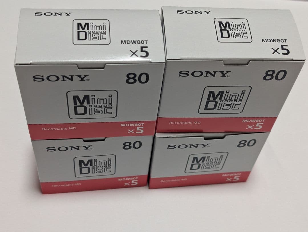 Sony Md Mini Disc 80 20