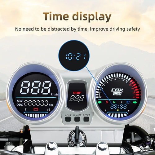 Meter Honda Cbx250 Twister 2001-2008 Lcd