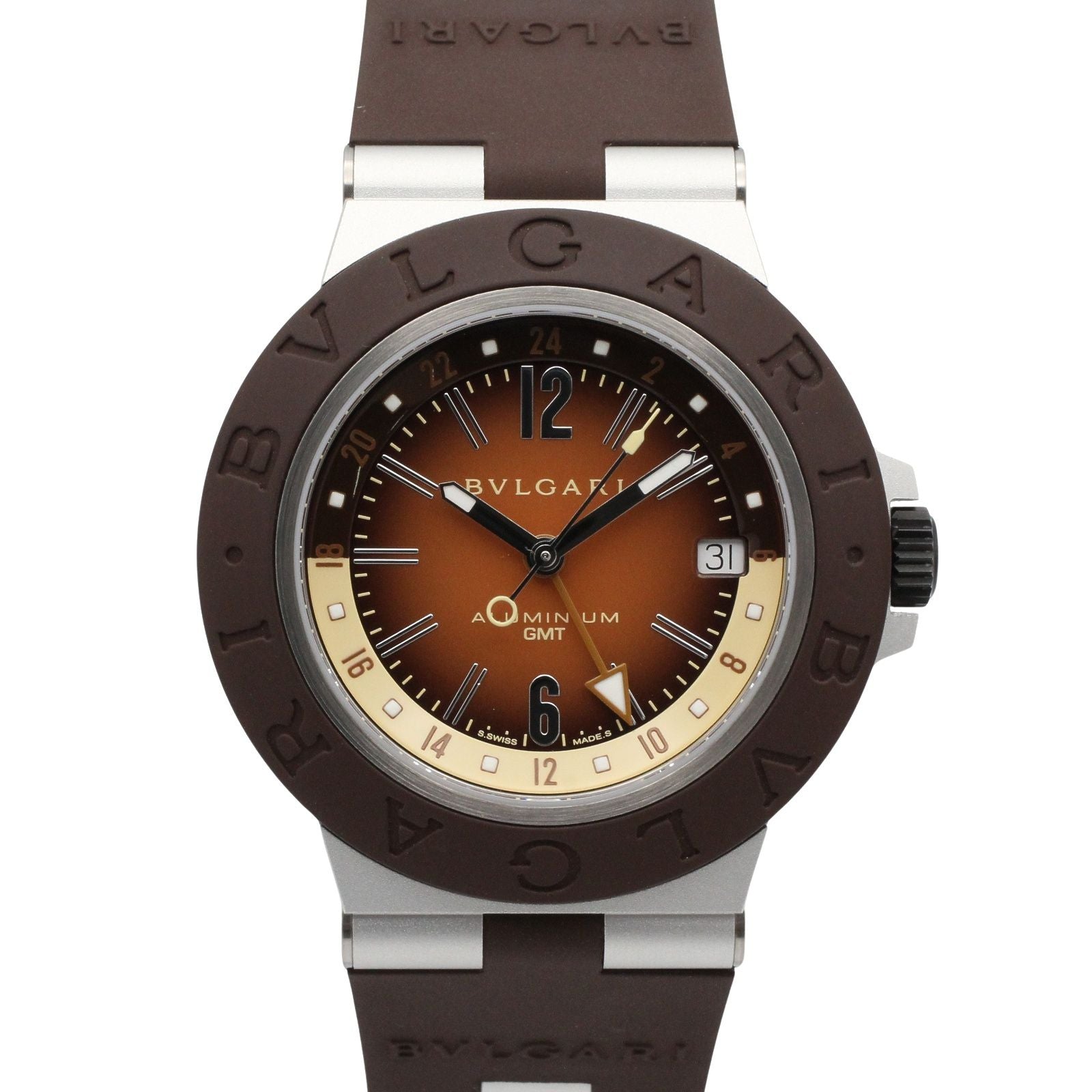 Bvlgari Others Gmt Bb40Atgmt Used A