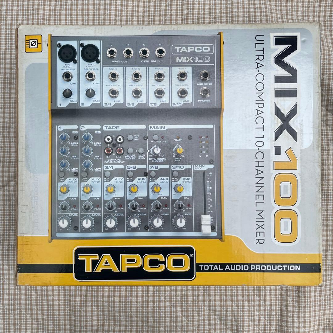 Analog Mixers Tapco Mix100