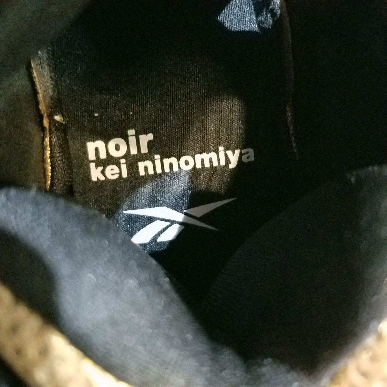 Noir Kei Ninomiya Sneakers 25Aw Reebok Fury Boot Low 24 2025Aw Comme Des Garcons