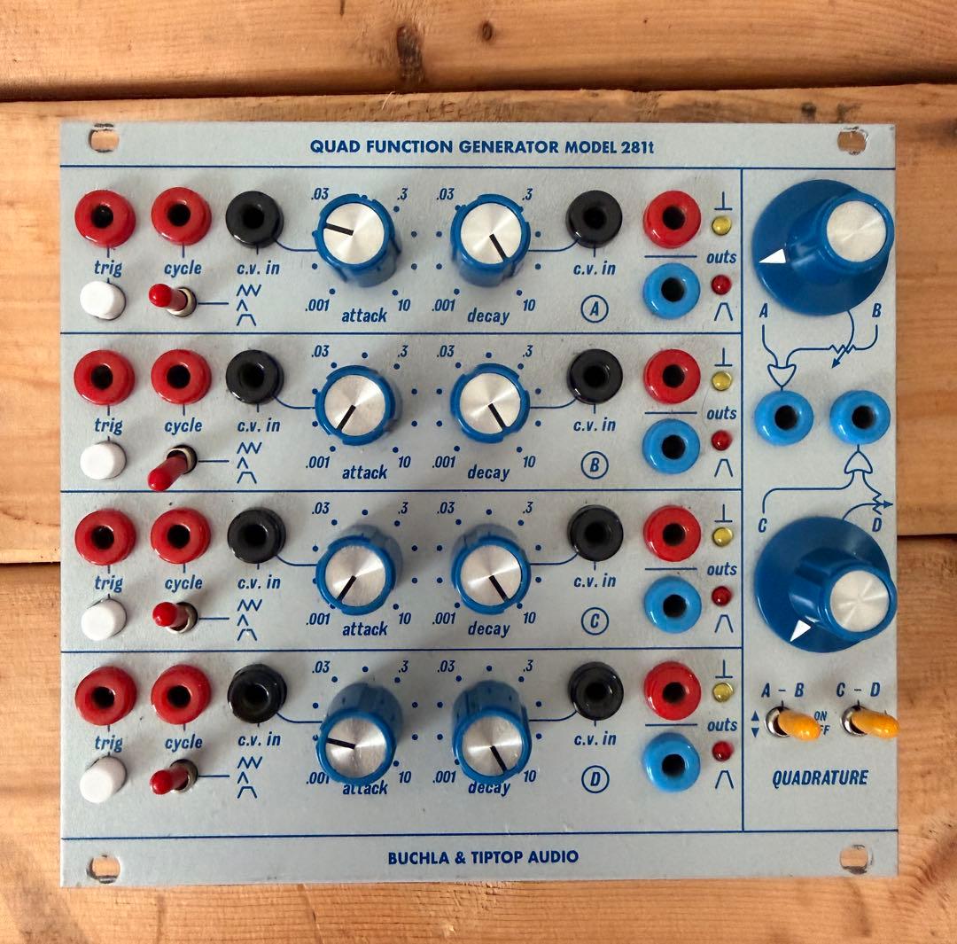 Modular Synthesizers Buchla Tiptop Audio Model 281T