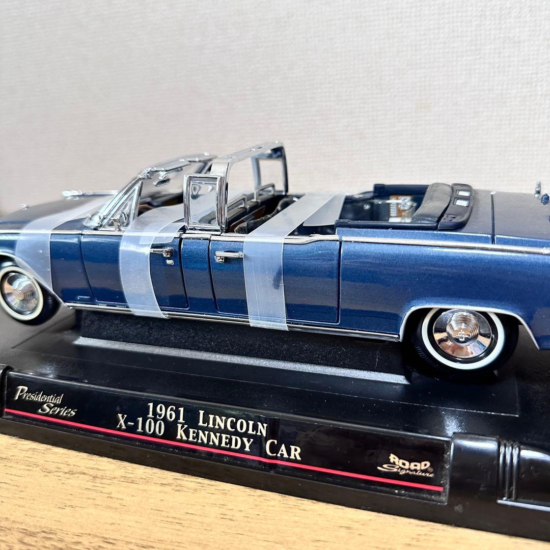 Others 1/24 1961 Lincoln X100 Kennedy Car