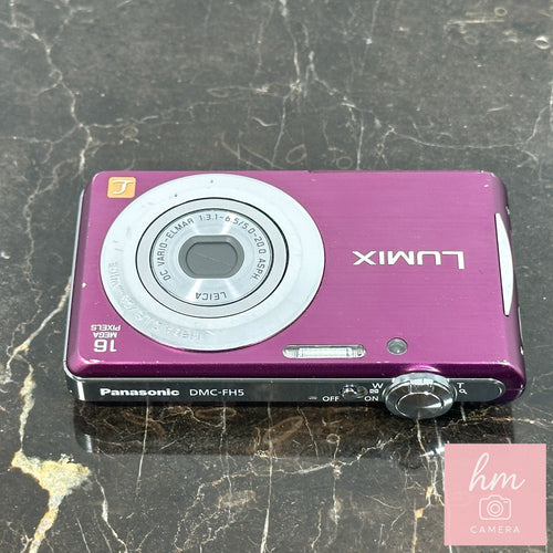 Panasonic Compact Digital Camera Lumix Dmc-Fh5 1610 4 Mega O.I.S. Ia