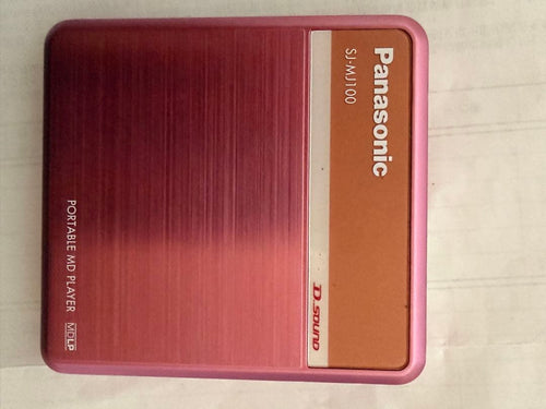 Panasonic Portable Md Player Sj-Mj100