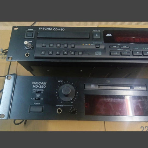 Tascam Cd Sacd Players Md-350 Cd-450