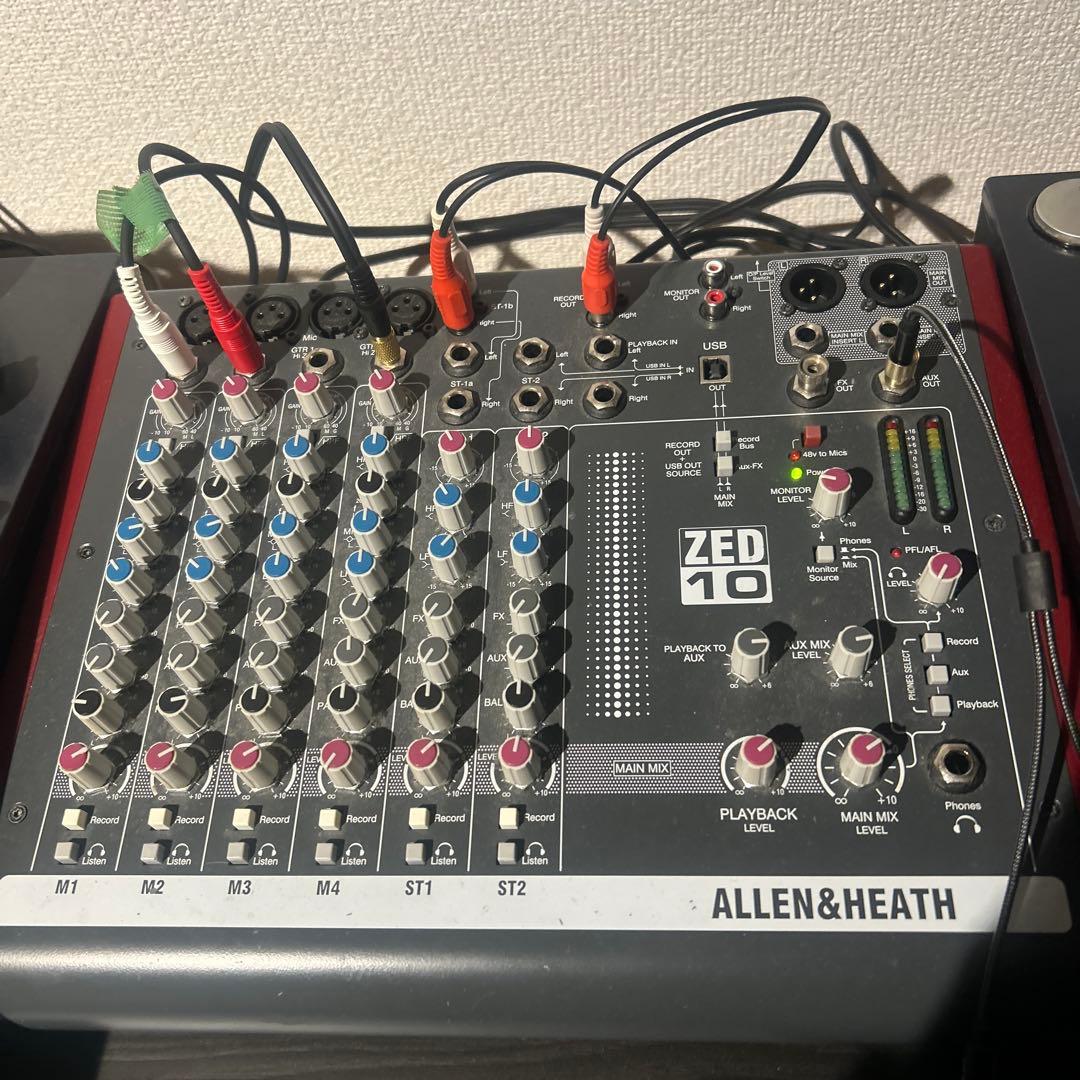 Korg Analog Mixers Allen&Heath Zed10