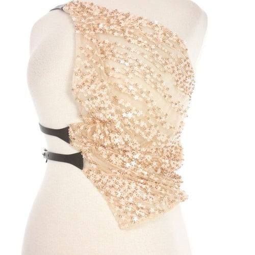 Dsquared Short Sleeve Dsquared2 23Aw Halter Embroidered Top 36 S72Nc1041