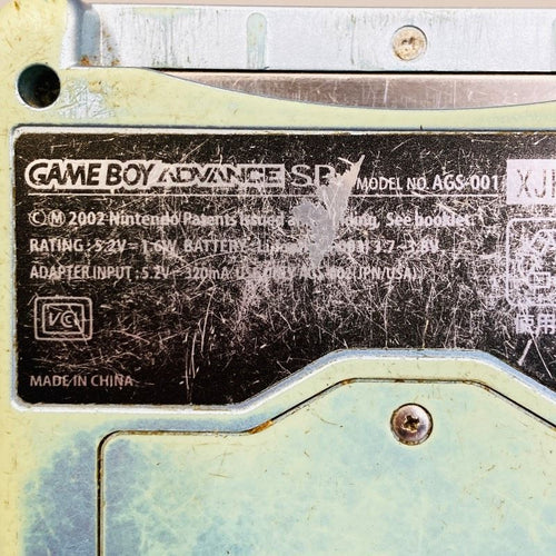 Body (Sp) Gba Ags-001 Nintendo Ka7