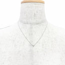 Tiffany Necklace Tiffany&Co. Pt950 1P 0.18Ct 2.42G (Color)