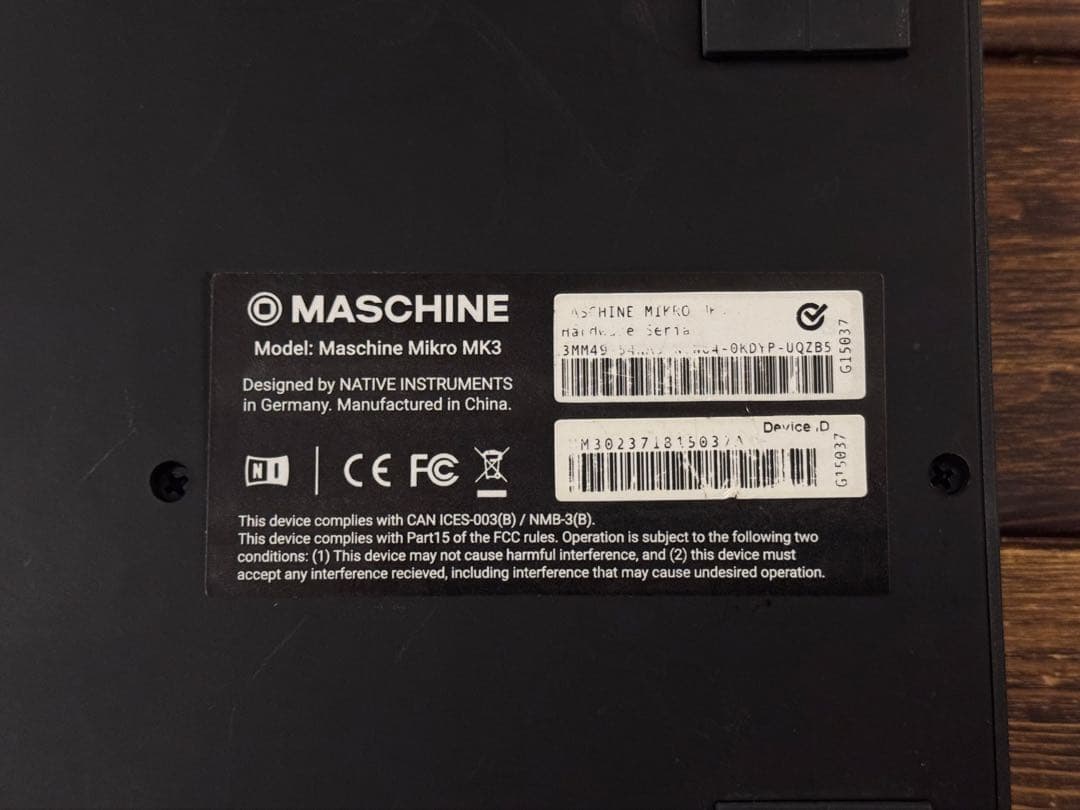 Midi Keyboard Pad Maschine Mikro Mk3