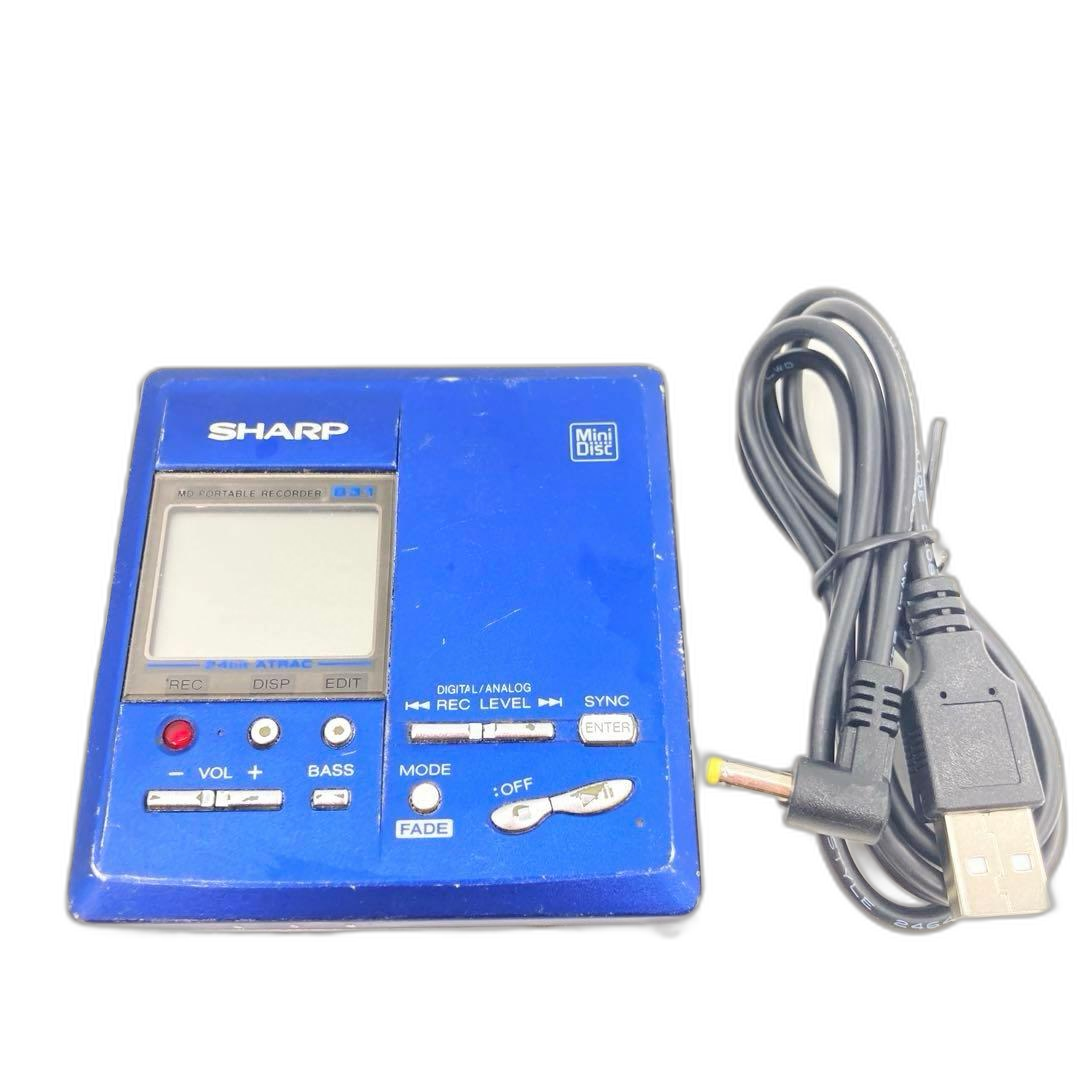 Sharp Portable Md Player Md-Mt831 Ok