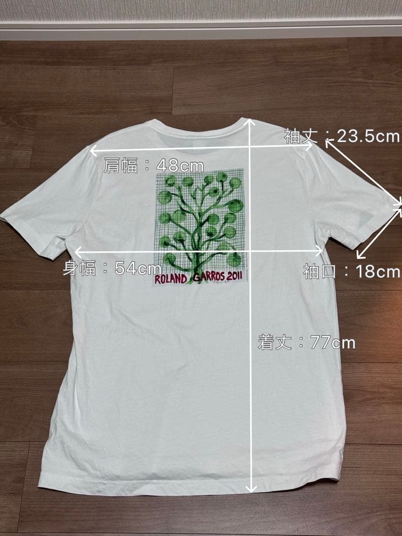 T -Shirt Roland Garros Paris 2011 Xl